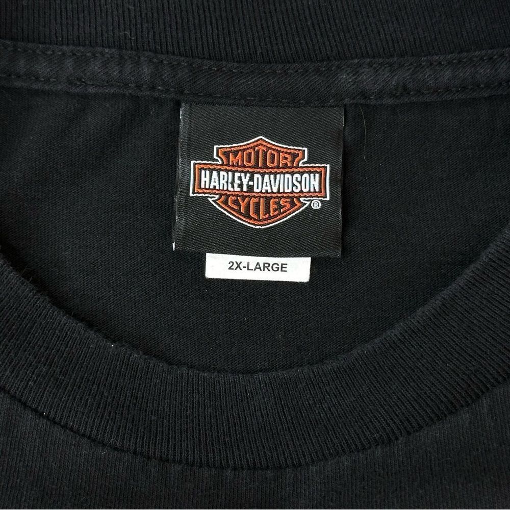 HARLEY-DAVIDSON Motorcycles Black Grand Canyon Tshirt Men’s Size 2XL - Picture 6 of 12